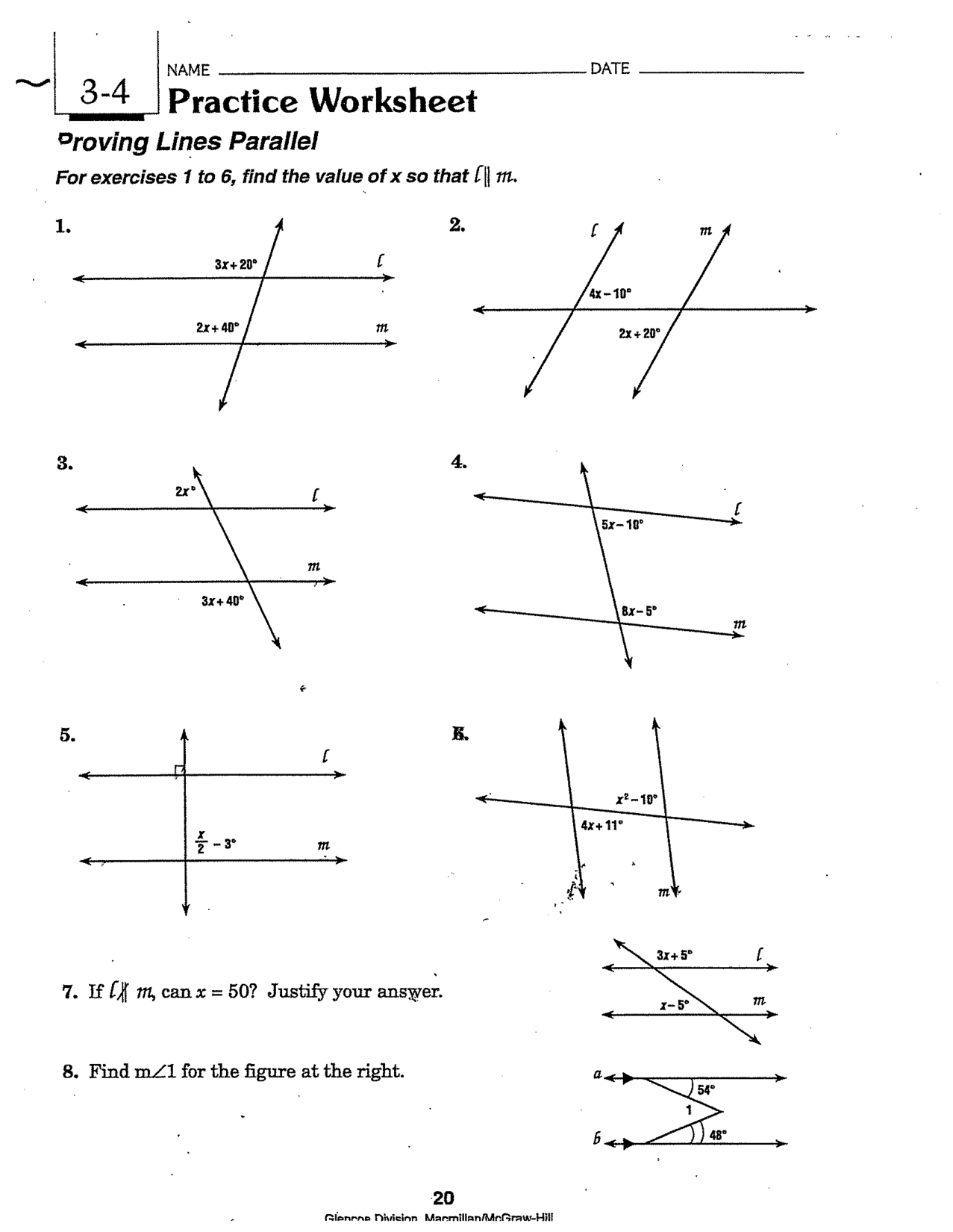 13 Best Images of Proving Triangles Congruent Worksheet ...