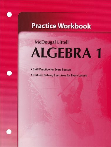 9780618736942: McDougal Littel Algebra 1: Practice ...