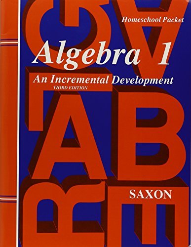 9781565771383: Saxon Algebra 1 Tests and Answer Key Third ...