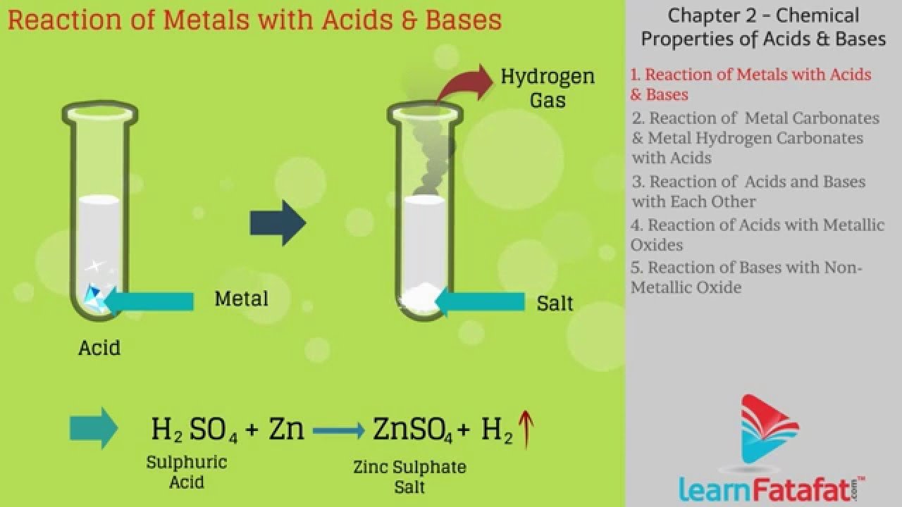 Acid Bases and Salts Class 10 Science CBSE