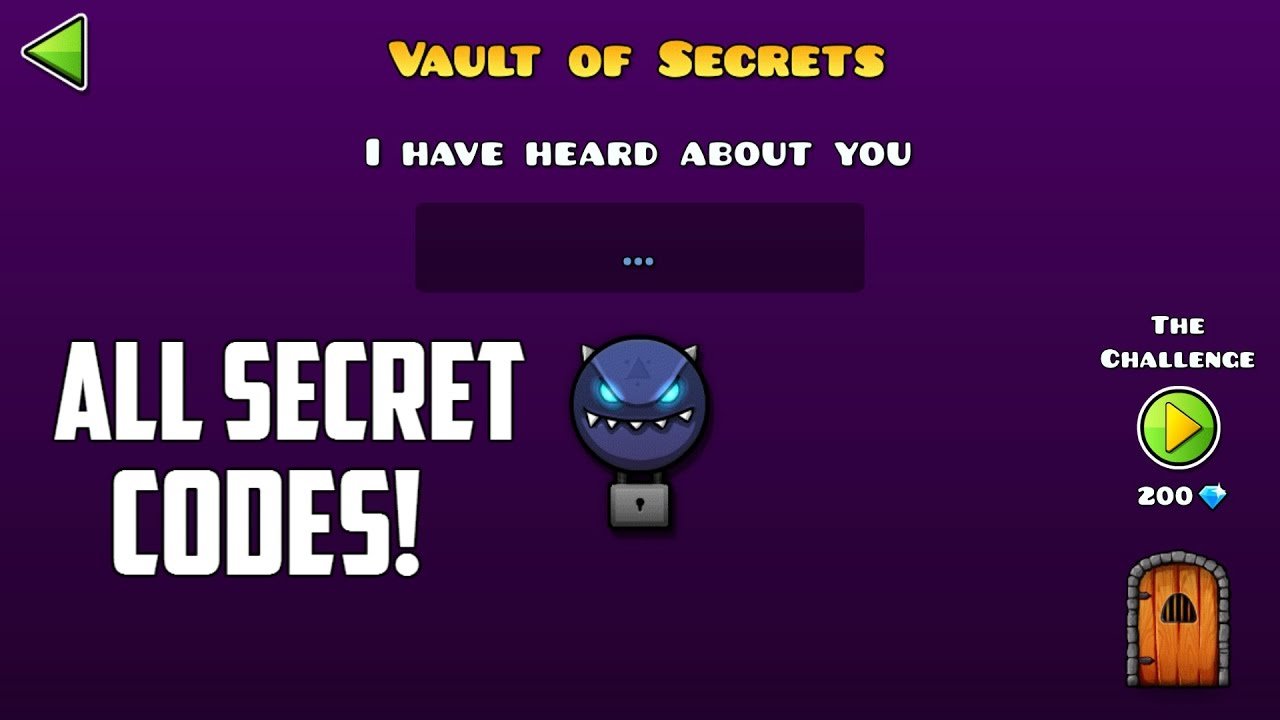 ALL VAULT OF SECRETS CODES!