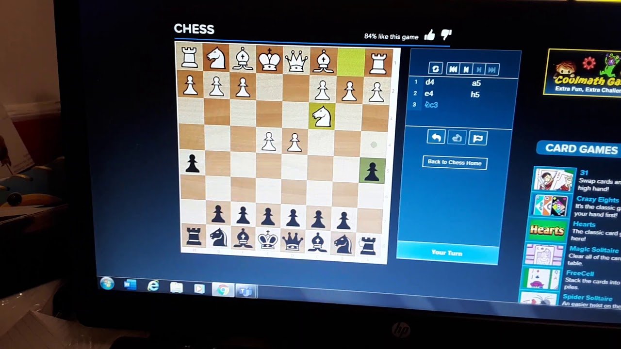 Chess on Cool Math Games