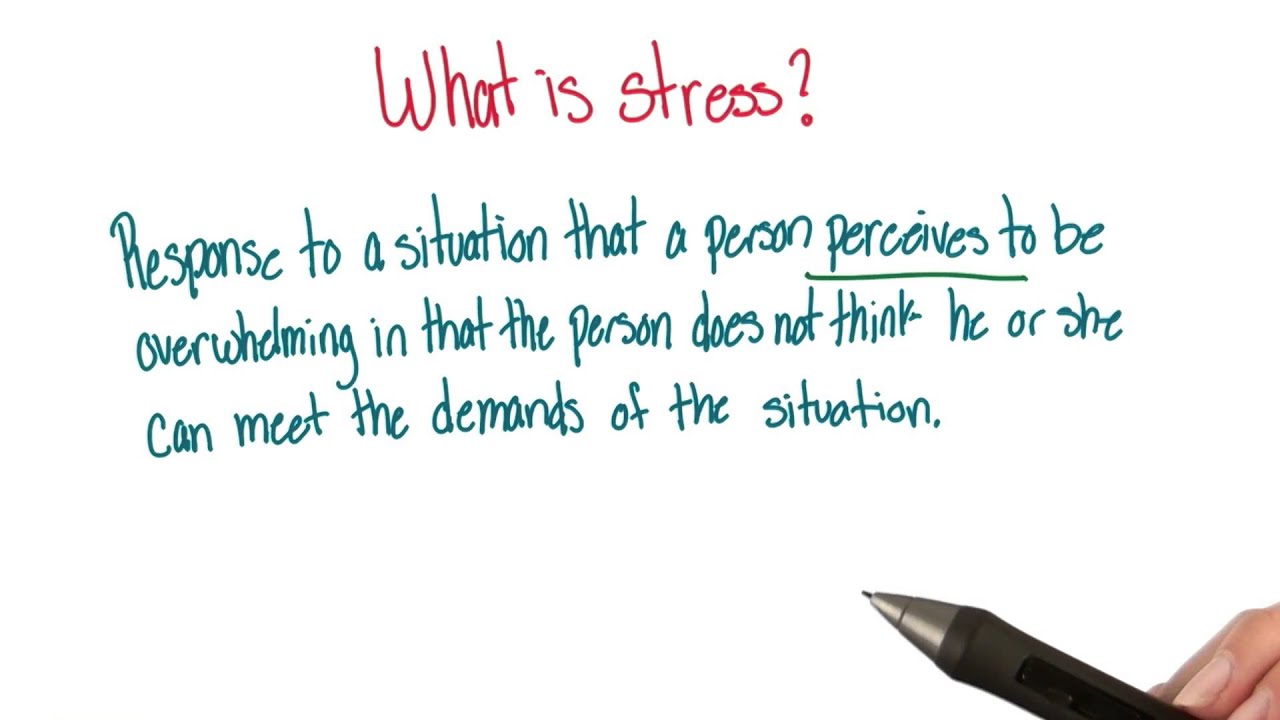 Definition of stress
