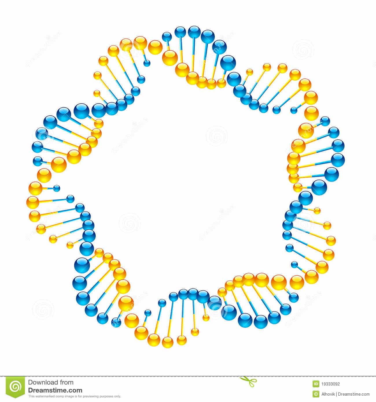 DNA Strands stock vector. Illustration of atom, helix