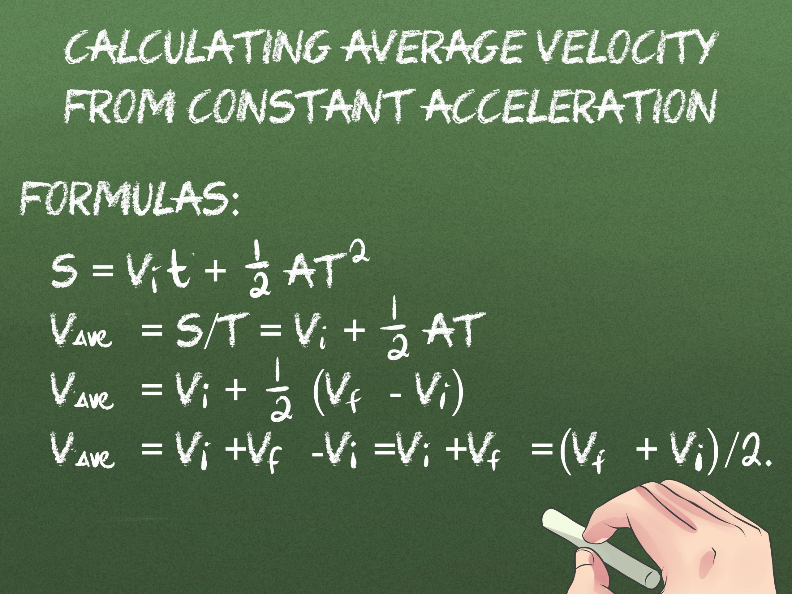 Formula For Velocity 5th Grade