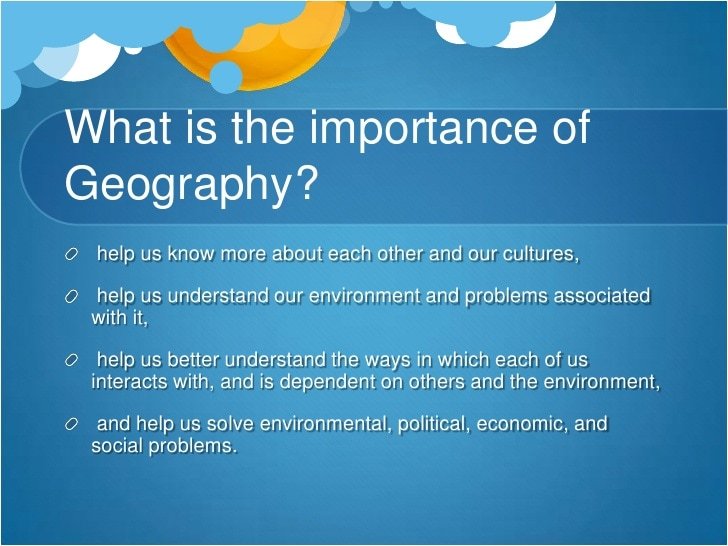 Geography Introduction