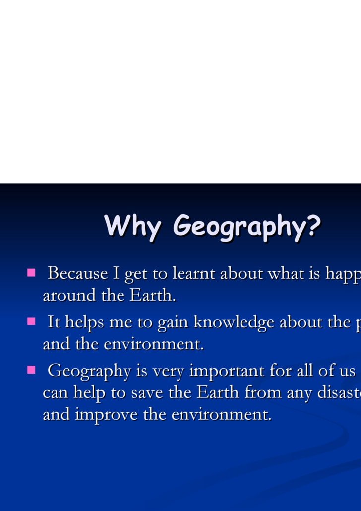 Geography ppt(my favourite subject)