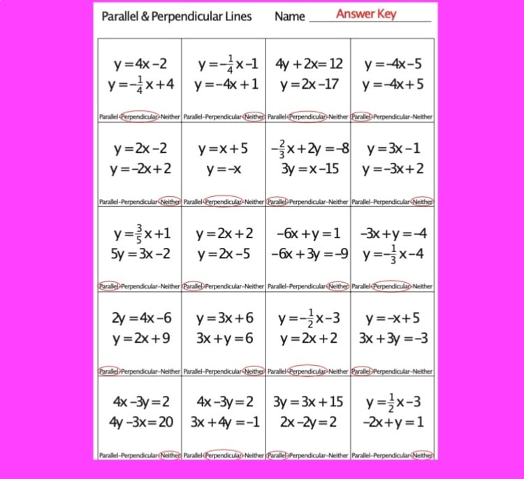 Gina Wilson Unit 3 Geometry Parallel Lines And Transversals ...