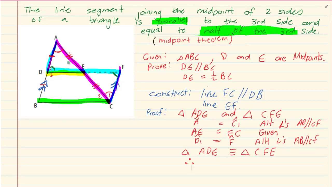 Grade 12 Euclidean Geometry Test 2021 : Michael De Villiers New ...