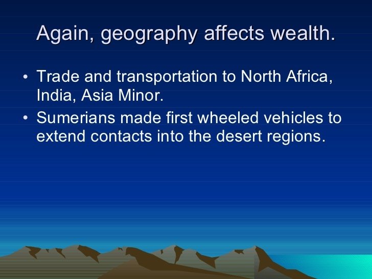 How Did Geography Affect The Civilizations Of The