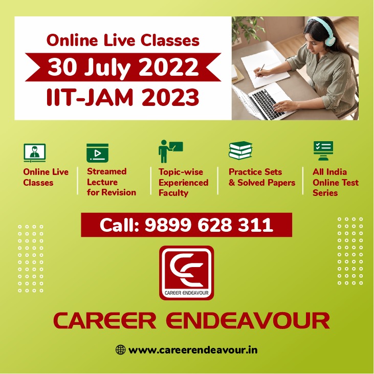 IIT JAM Online Classes 2023