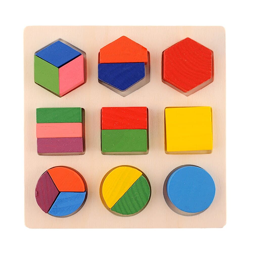 Intellectual Geometry Toy Early Educational Kids Toys Building Block ...