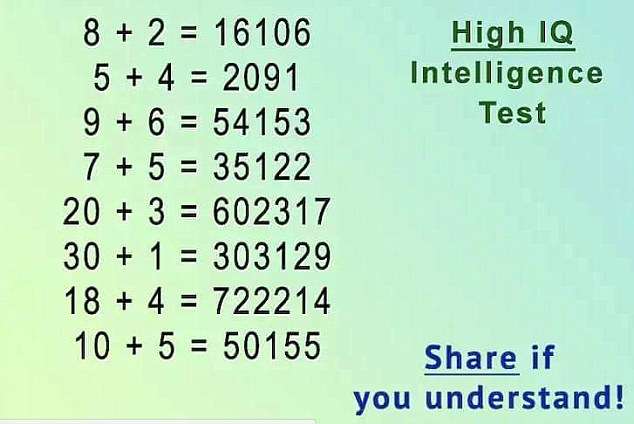 Is YOUR IQ high enough to solve this puzzle? Thousands of Facebook ...
