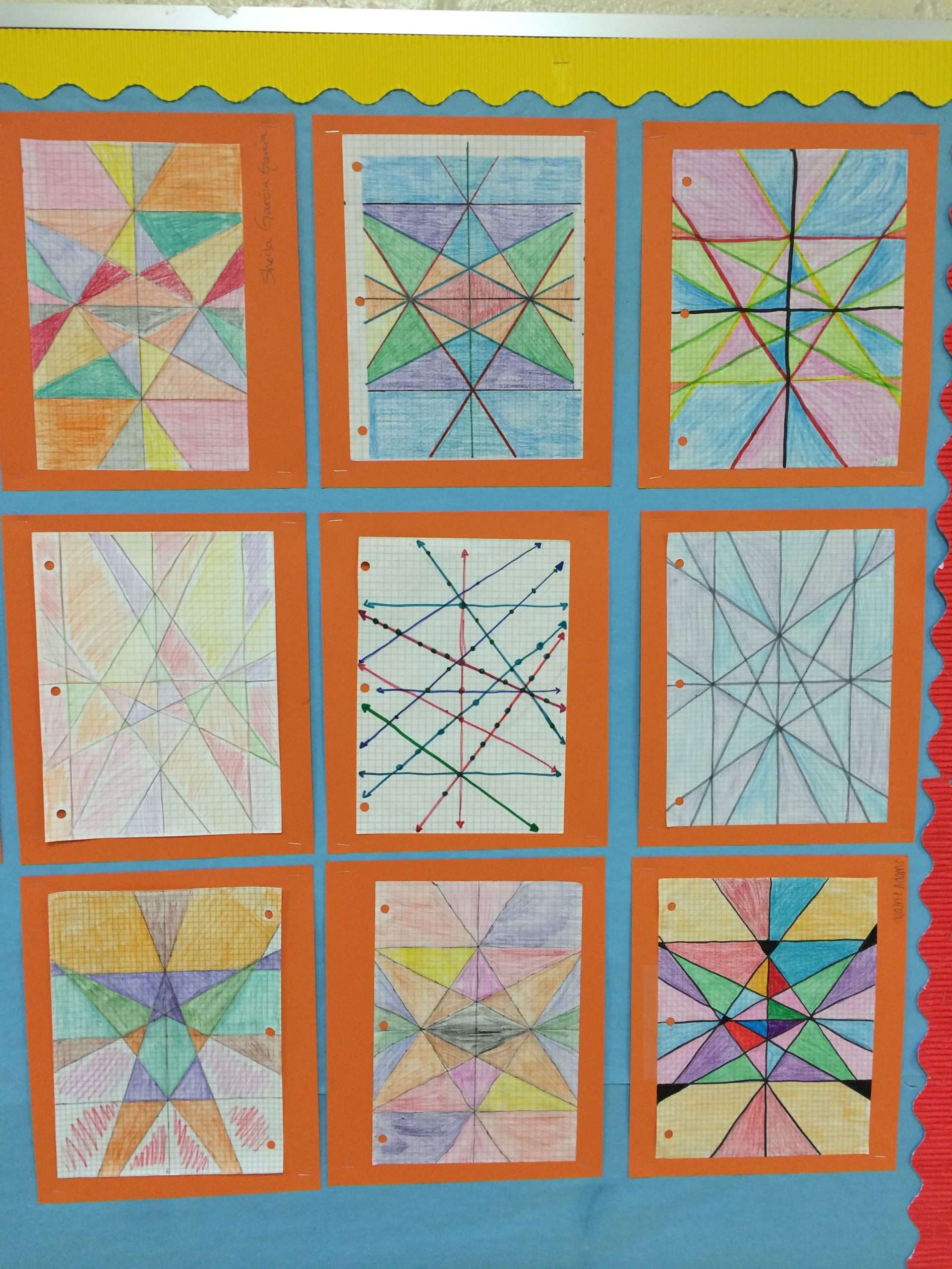 Linear Equations Stained Glass Window Math Is Art!