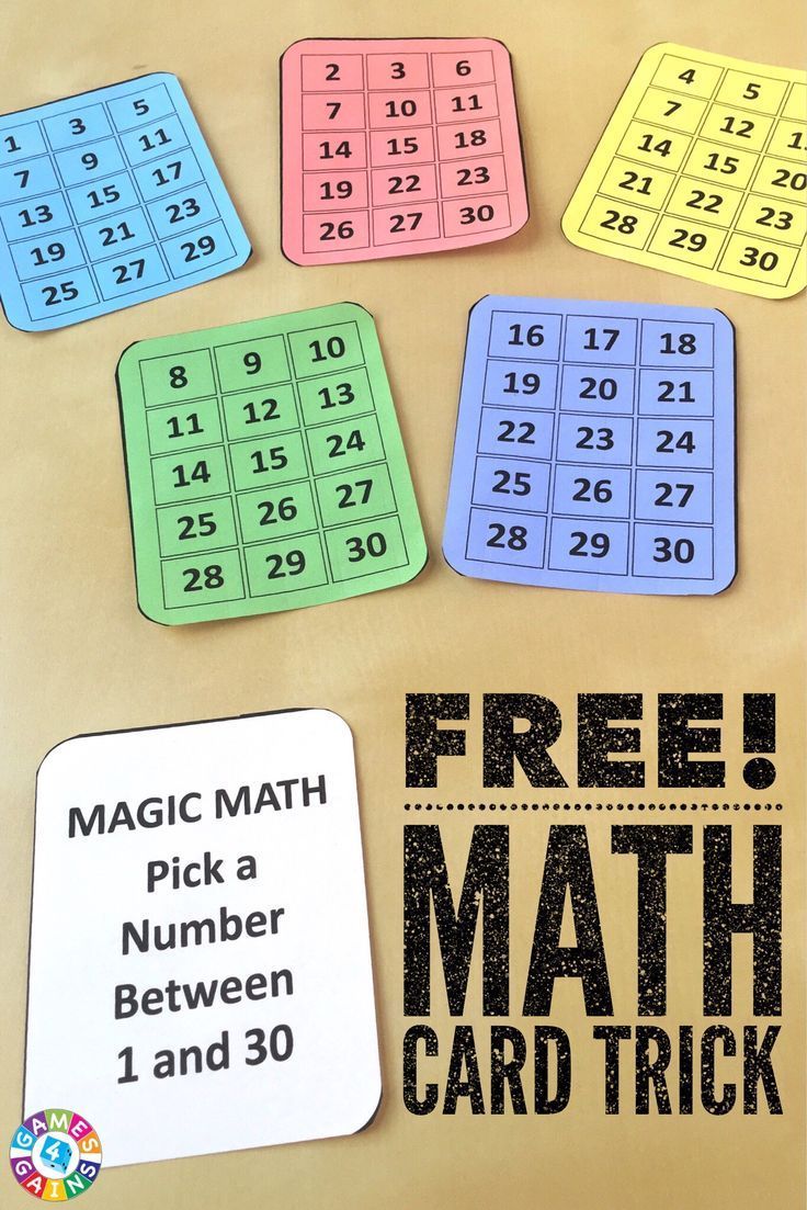 Math Magic Trick  Games 4 Gains