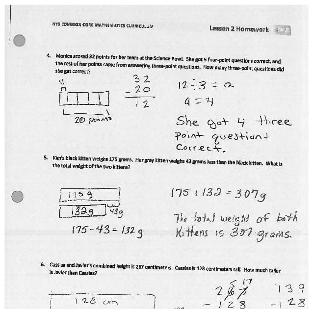 Mathemitics Circulum Lesson 15 Answer Key / Eureka Math Grade 3 Module ...