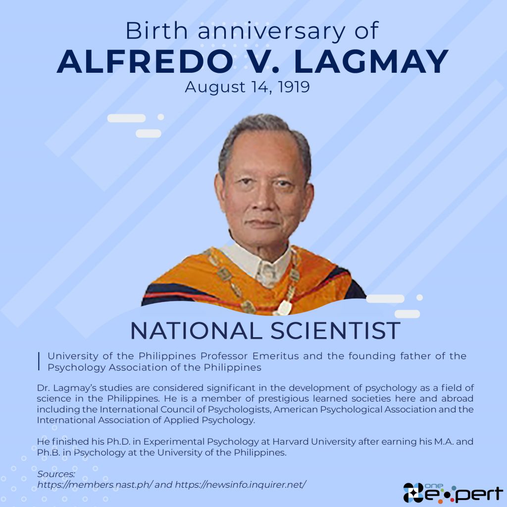 National Scientist Alfredo V. Lagmay