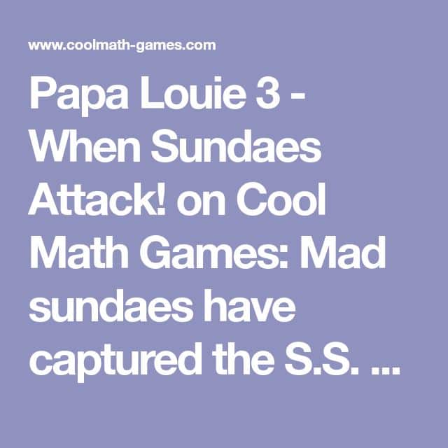 Papa Louie 3