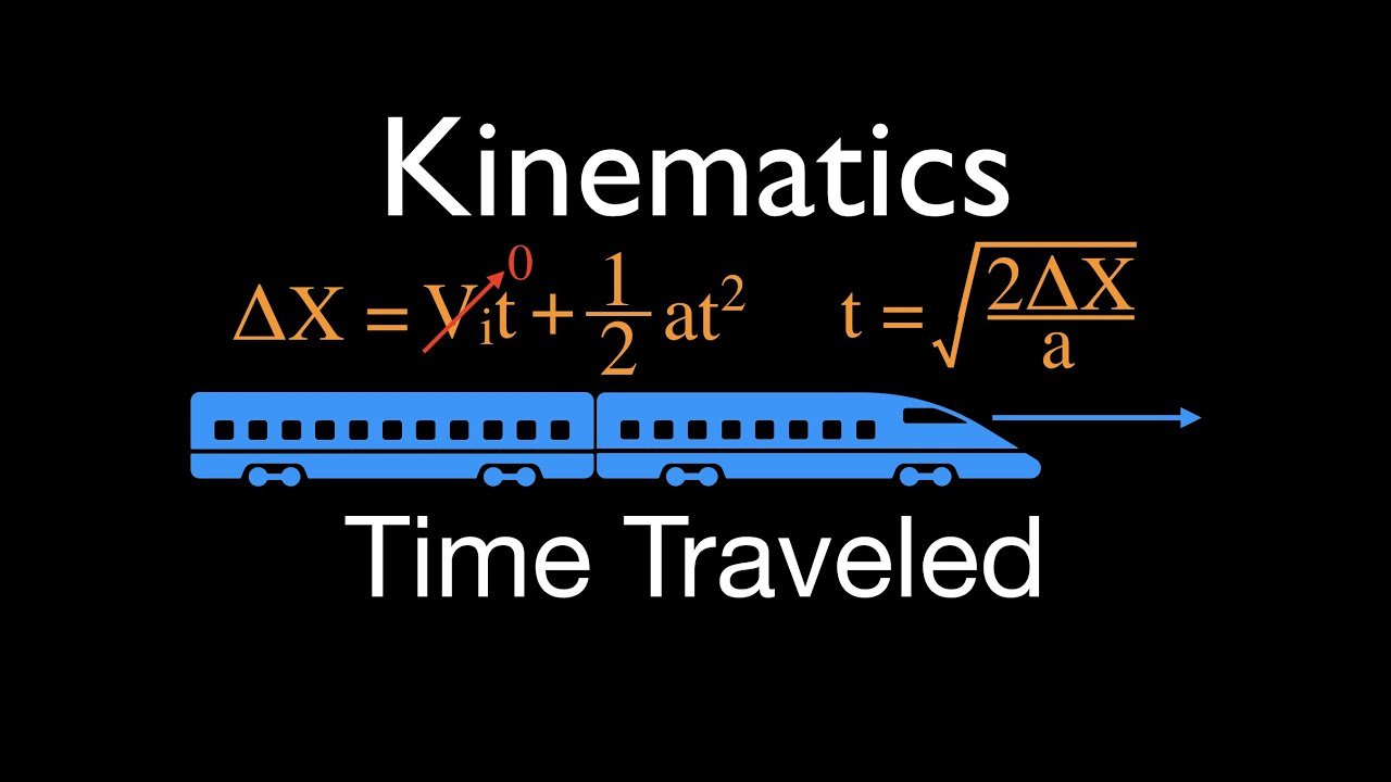 Physics, Kinematics (6 of 7) 1 D Horizontal Motion, Solve ...