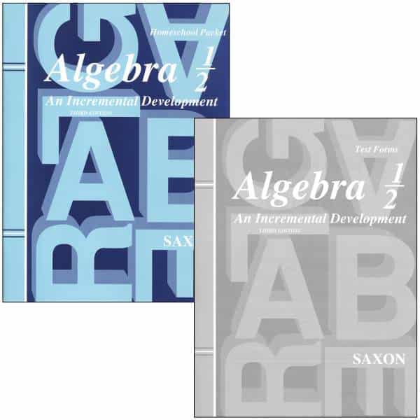 Saxon Algebra 1/2 3ED Answer Keys and Tests