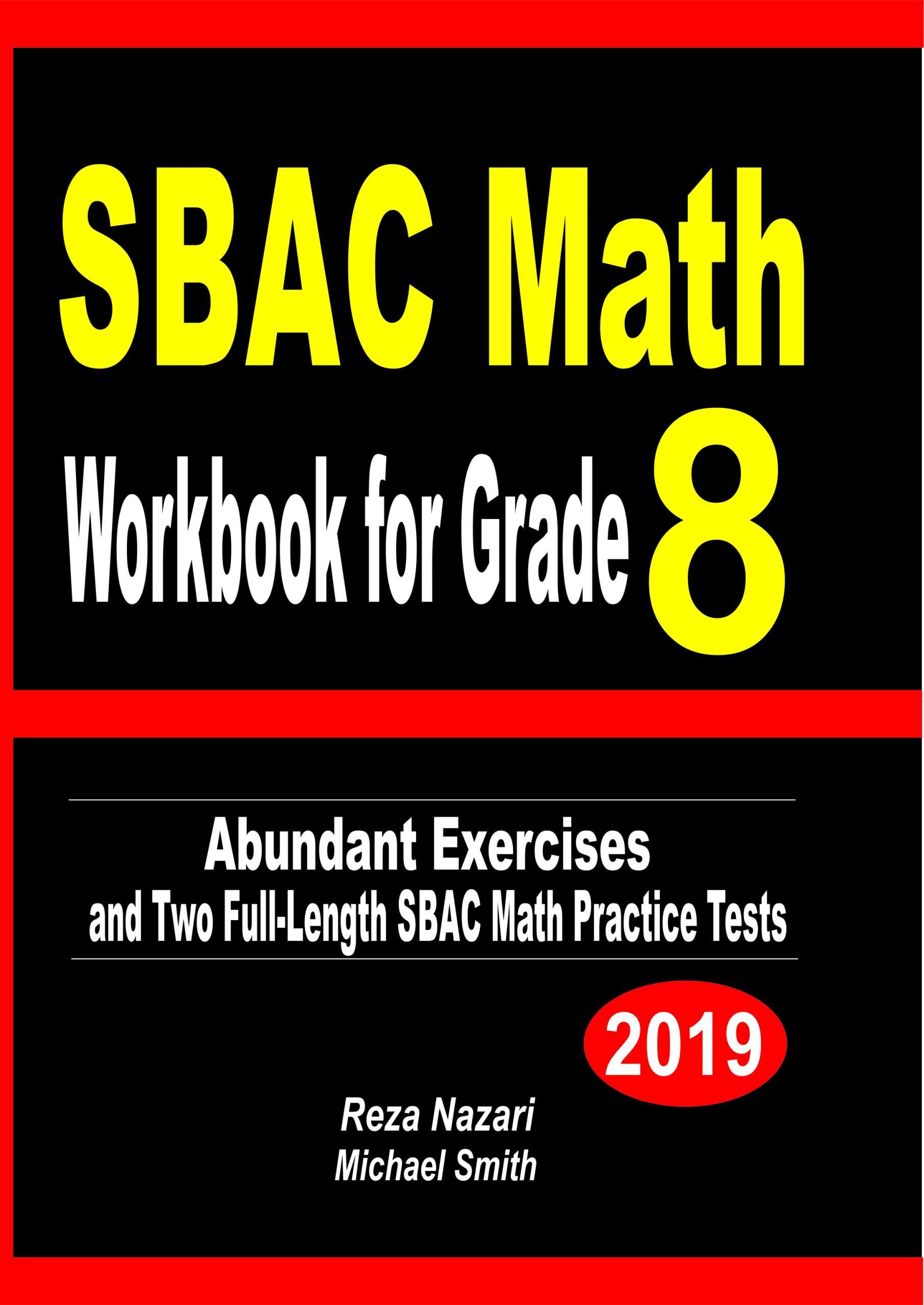 SBAC Math Workbook: Abundant Exercises and Two Full