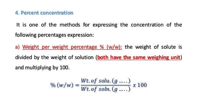 solutions and their concentrations in Analytical chemistry by Azad Al