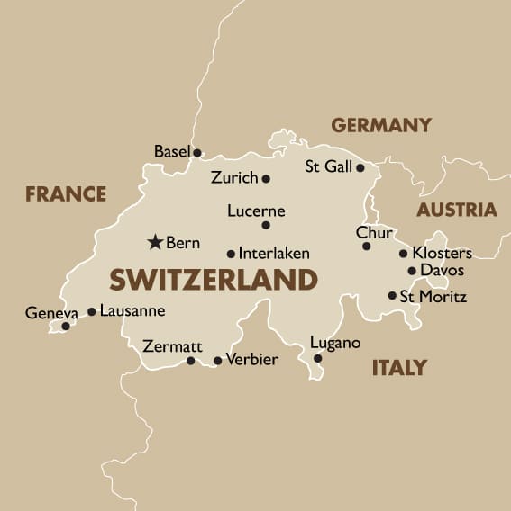 Switzerland: Geography &  Maps