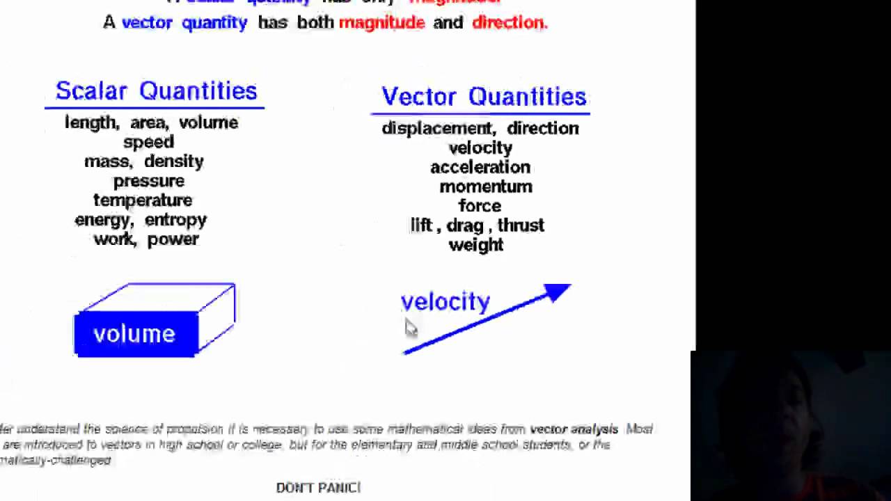 Unit 2 Motion Week 1 Lesson 1 Vector VS Scalar quantities ...