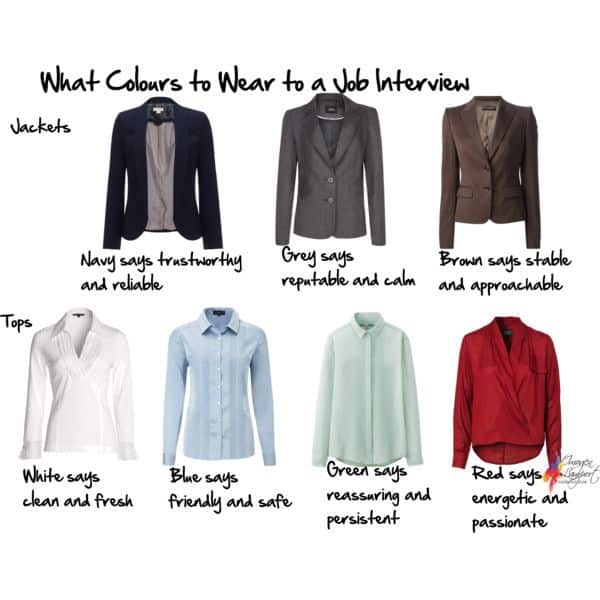 " what colours to wear for a job interview" , Imogen Lamport, Wardrobe ...