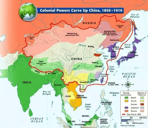 What geographic factors might explain why certain parts of China were ...