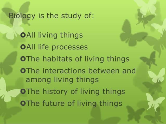 What is biology and Why study biology?