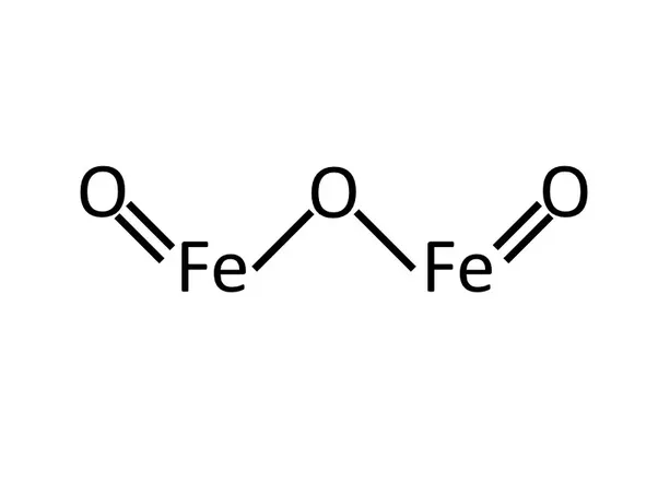 What type of bond is formed in Fe2O3 rust?