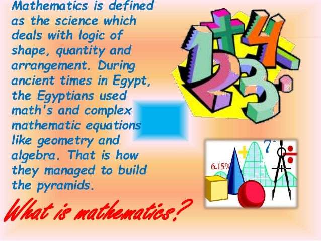 ð? The importance of mathematics in our daily life. The importance of ...